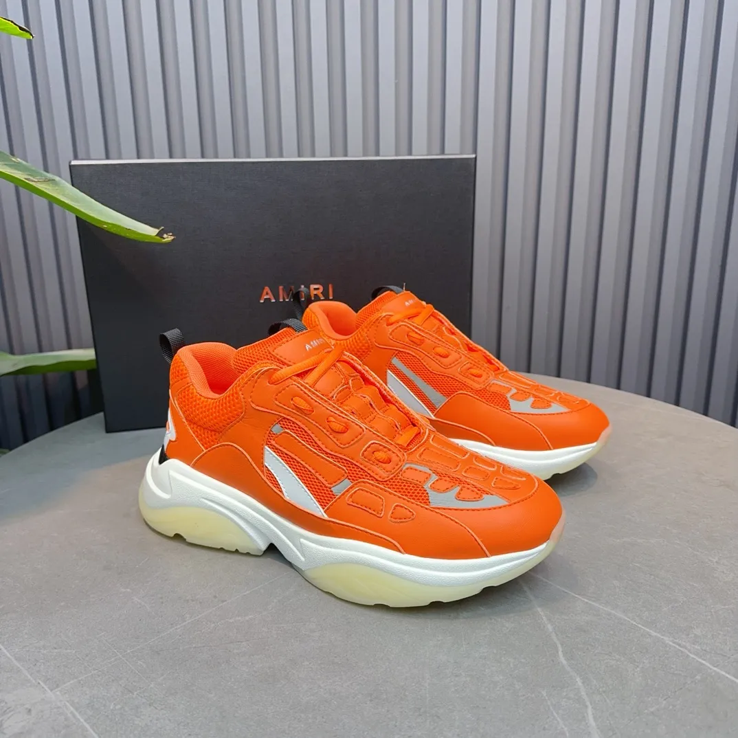Men's shoes 💰740💰 AMIRI AMIRI fashion brand hot sale 🔥 Available all year round ✅ Official website synchronization Imported fabrics 1⃣️ vs 1⃣️ replica, original factory special original sole, 38-45 (38.45. Non-refundable)